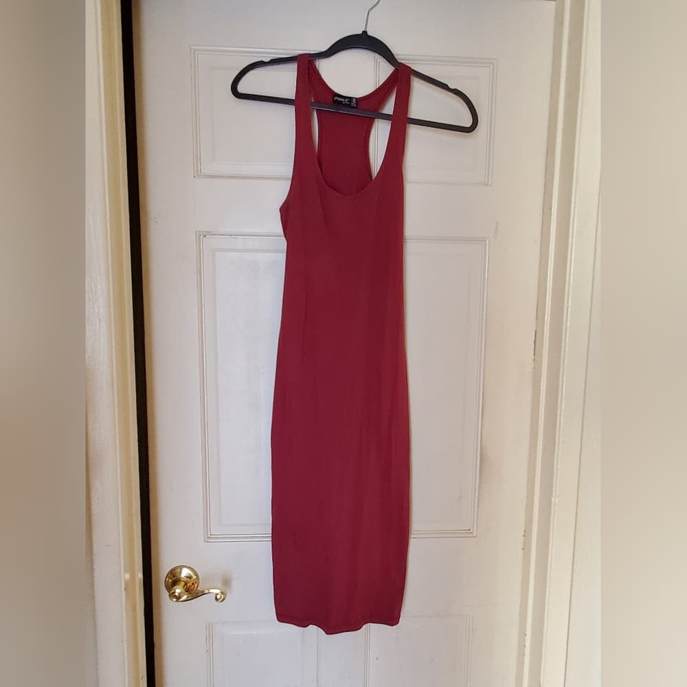 Burgundy Dress size small - Thumbnail 2