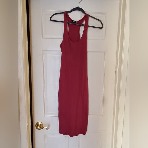 Burgundy Dress size small - Thumbnail 3