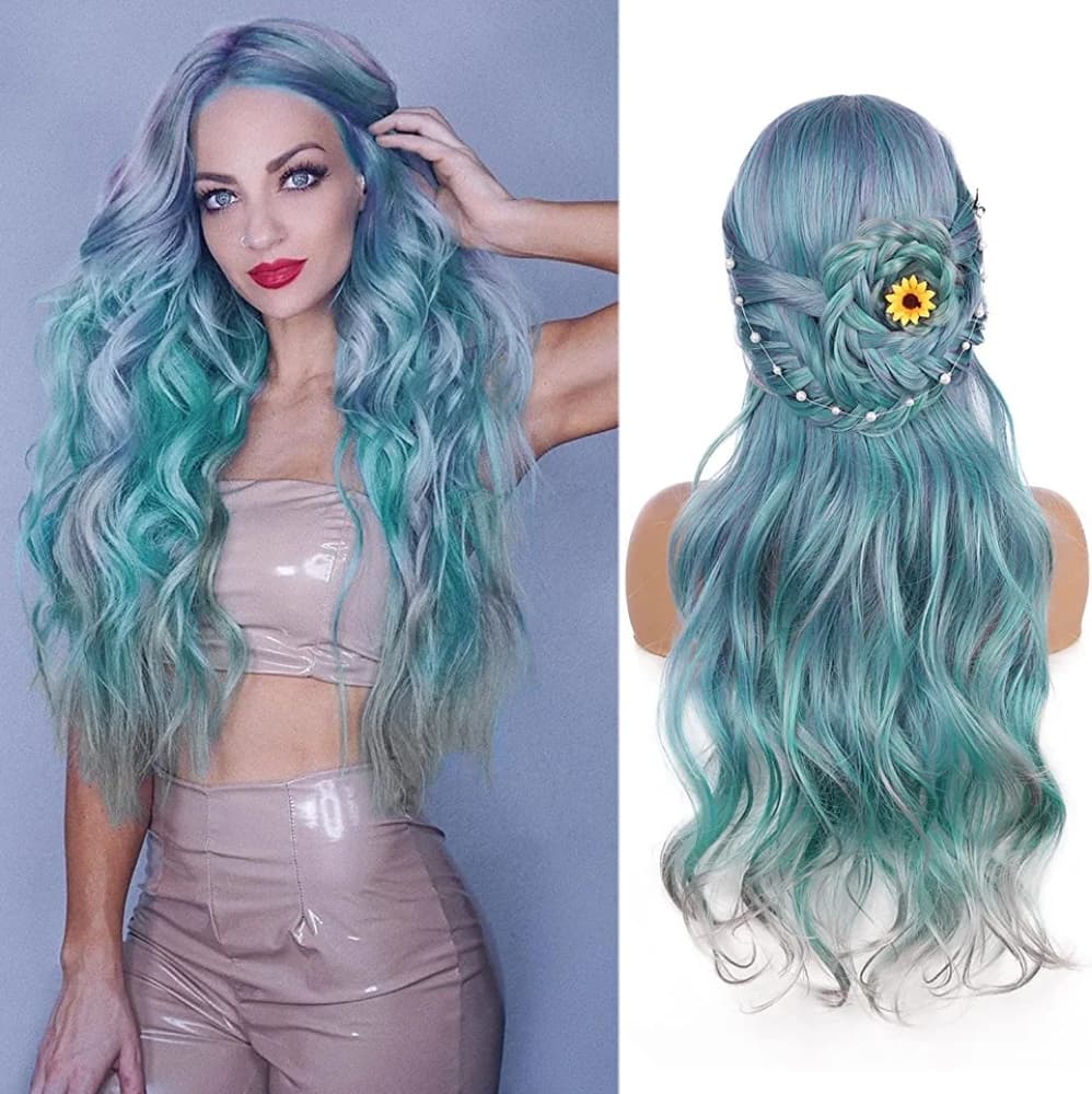 Rainbow Beauty Lace Front Wig - Thumbnail 4
