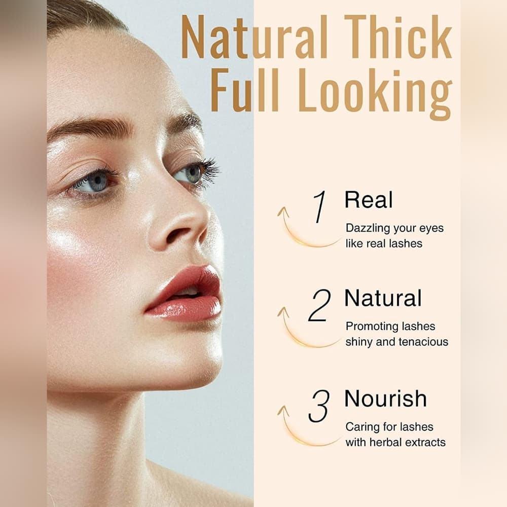Thicker & Longer Looking Eyelashes, Lash Essential Serum for Natural Las… - Thumbnail 5