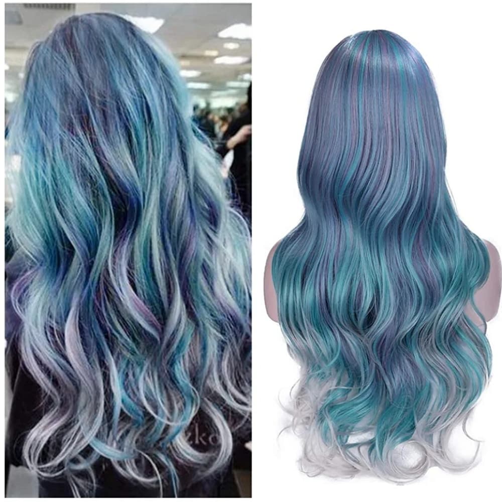 Rainbow Beauty Lace Front Wig - Thumbnail 6