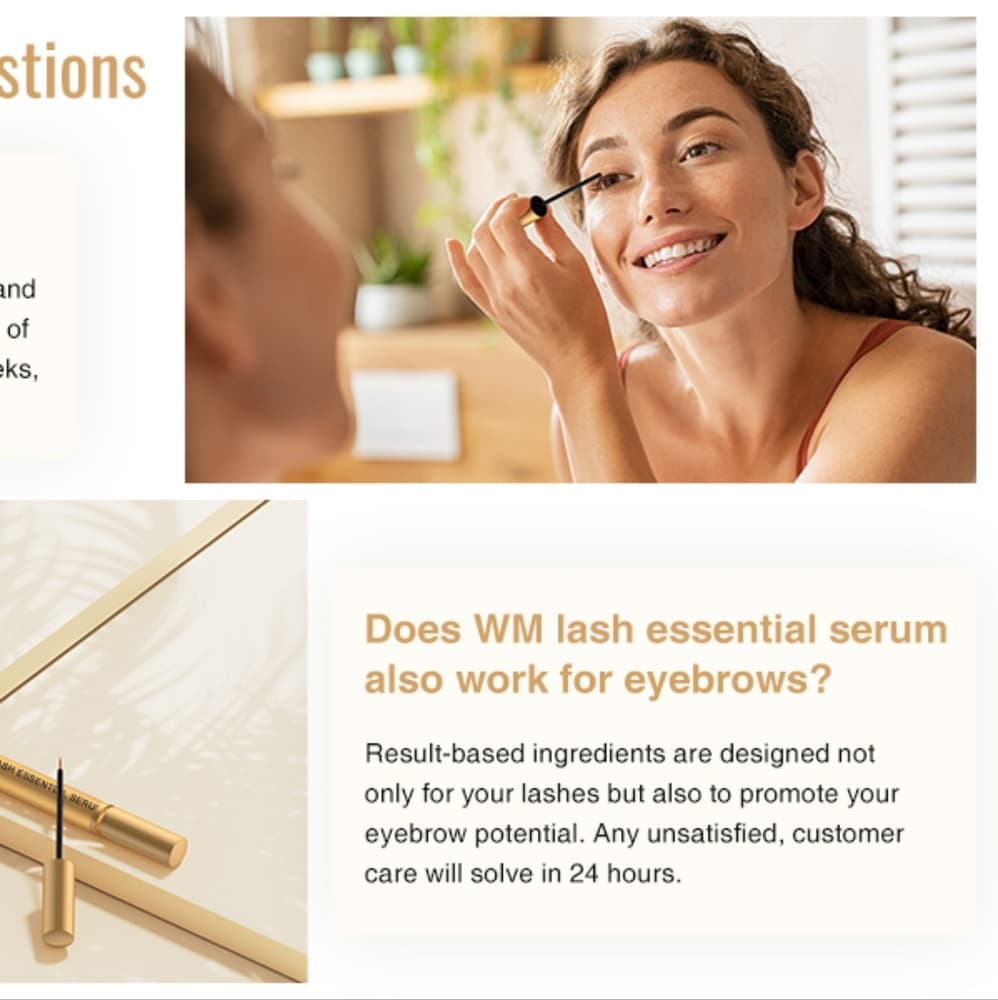 Thicker & Longer Looking Eyelashes, Lash Essential Serum for Natural Las… - Thumbnail 12