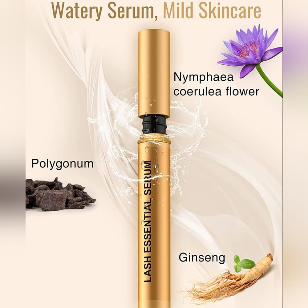 Thicker & Longer Looking Eyelashes, Lash Essential Serum for Natural Las… - Thumbnail 13