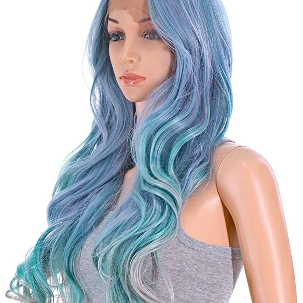 Rainbow Beauty Lace Front Wig - Thumbnail 2