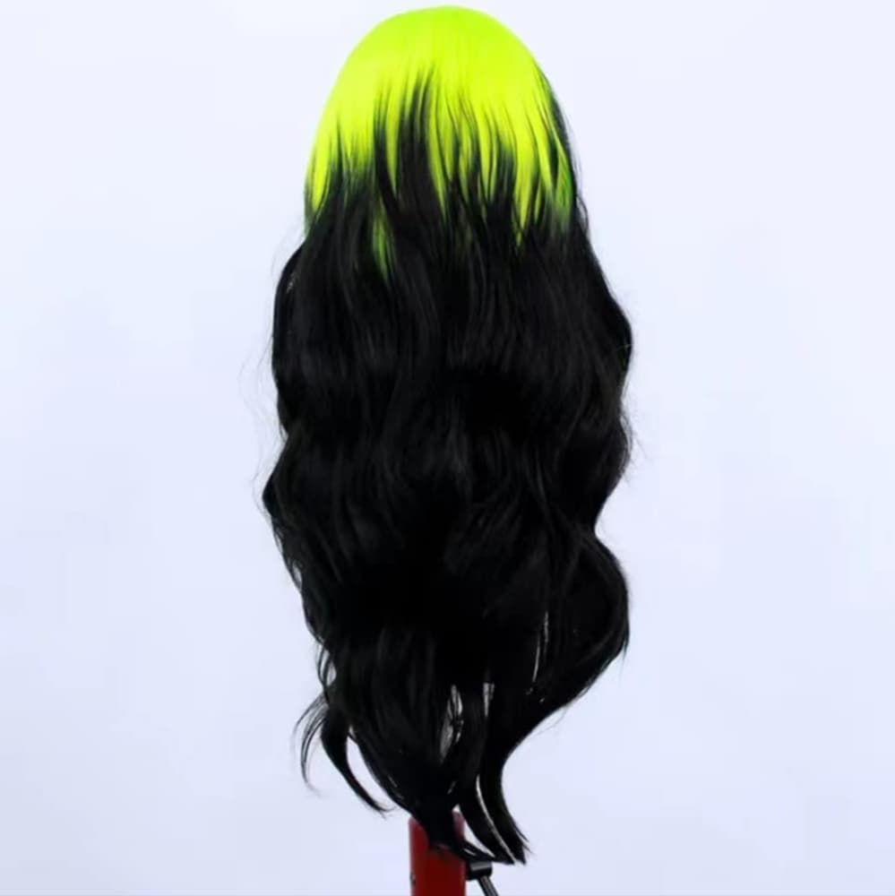 Black Neon Beauty Lace Front Wig - Thumbnail 5