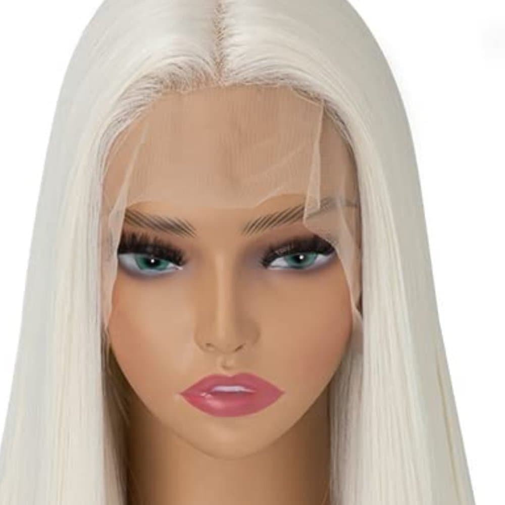 White Blonde Lace Front Wig 22-26inches!! Ready to Ship!! - Thumbnail 2