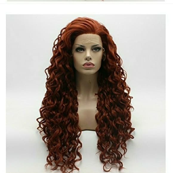 Copper Red Beauty LaceFront Wig Wig 24-28 inches - Thumbnail 5