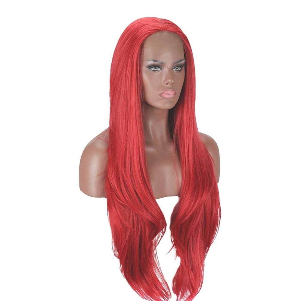 Red Beauty Free Style Lace Front Wig