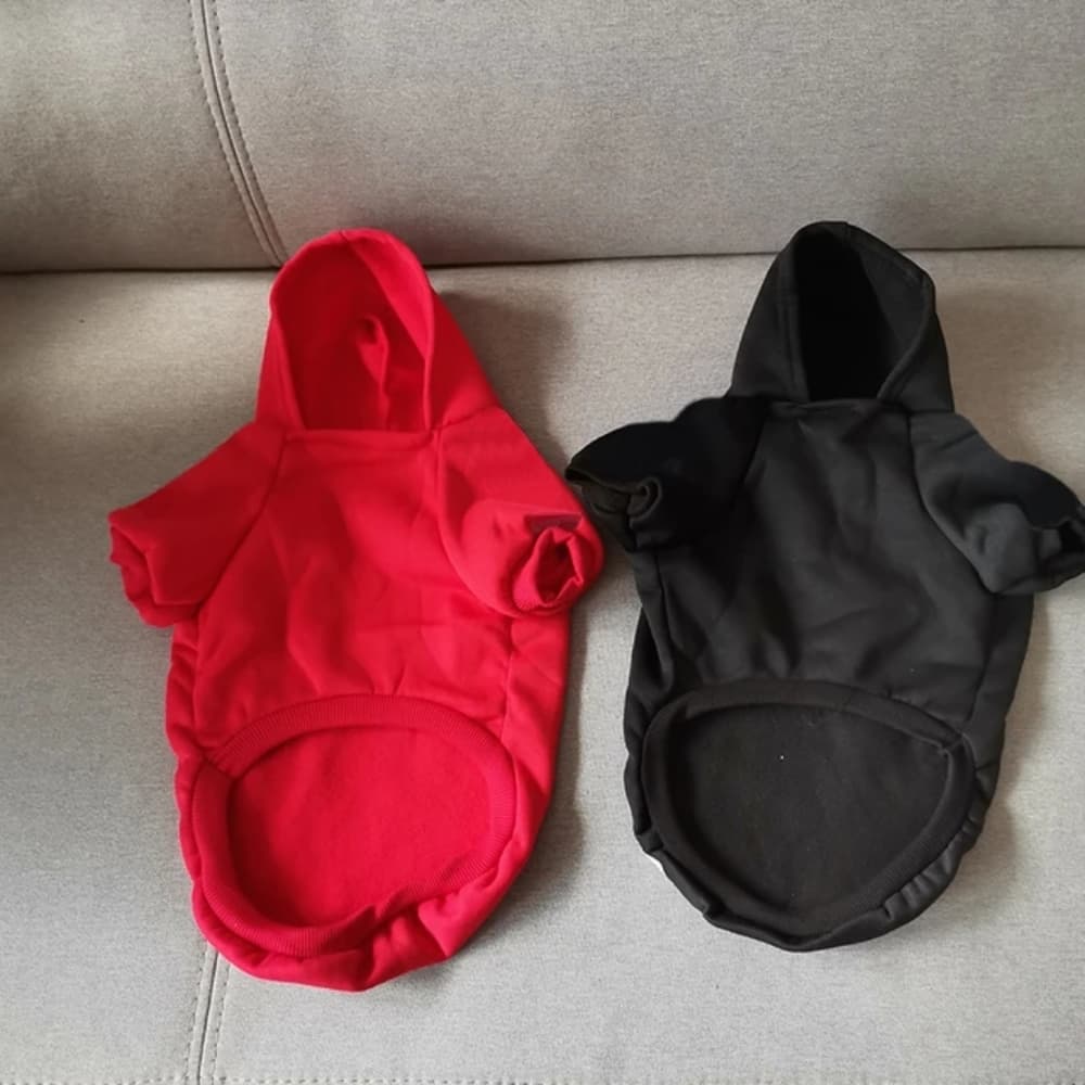 Dogs Hoodies Fleece Warm - Thumbnail 3