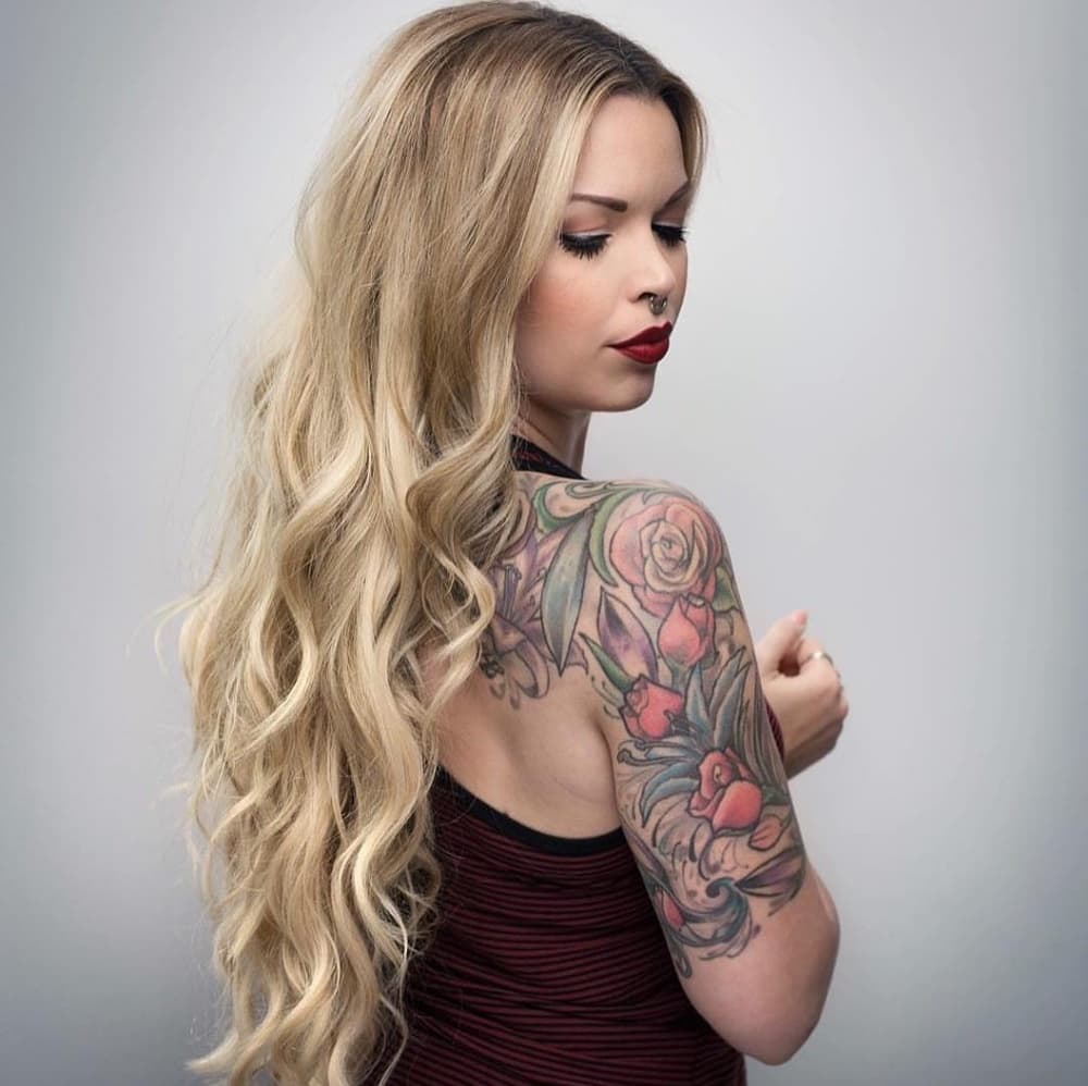Blonde Ombre Beauty Lacefront Wig 24-28 inches - Thumbnail 3