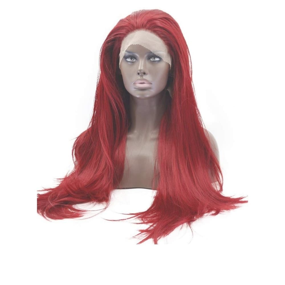 Red Beauty Free Style Lace Front Wig - Thumbnail 5