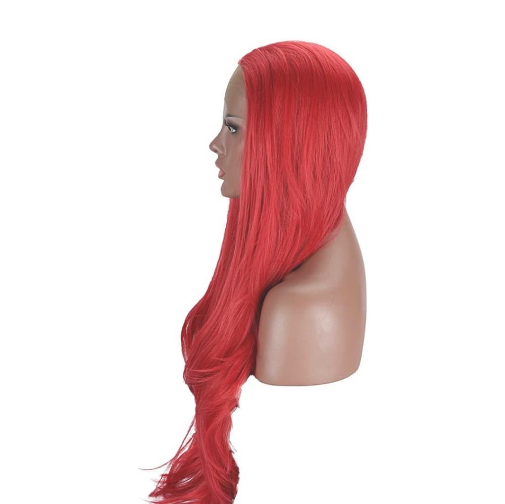 Red Beauty Free Style Lace Front Wig - Thumbnail 3