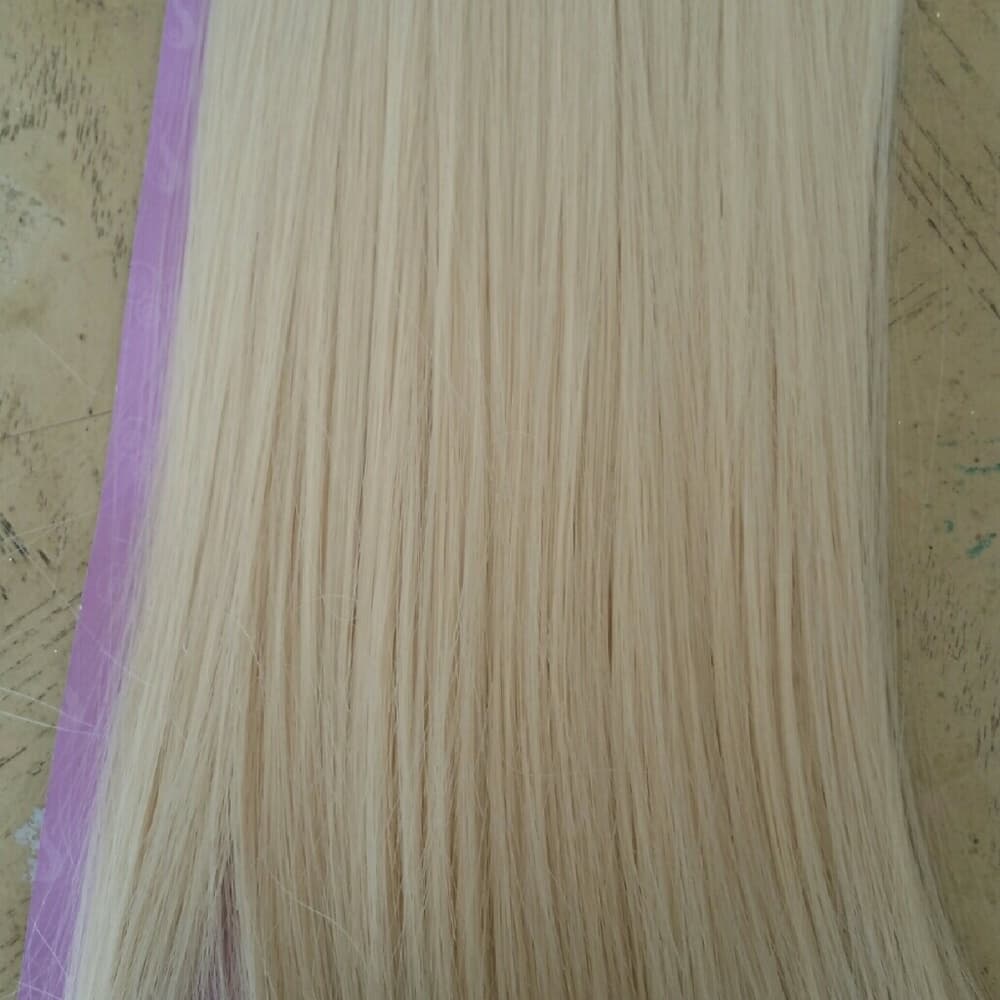 Bleach Blonde Full Head Clip In Extension #613