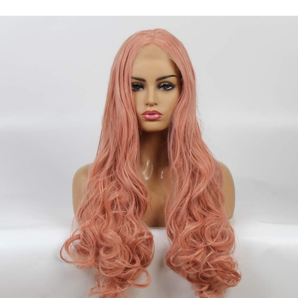Pink Beauty Lace Front Wig - Thumbnail 4