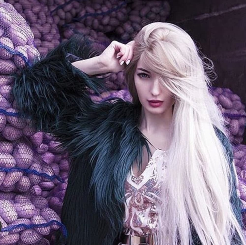 Ombre Blonde Lace Front Wig
