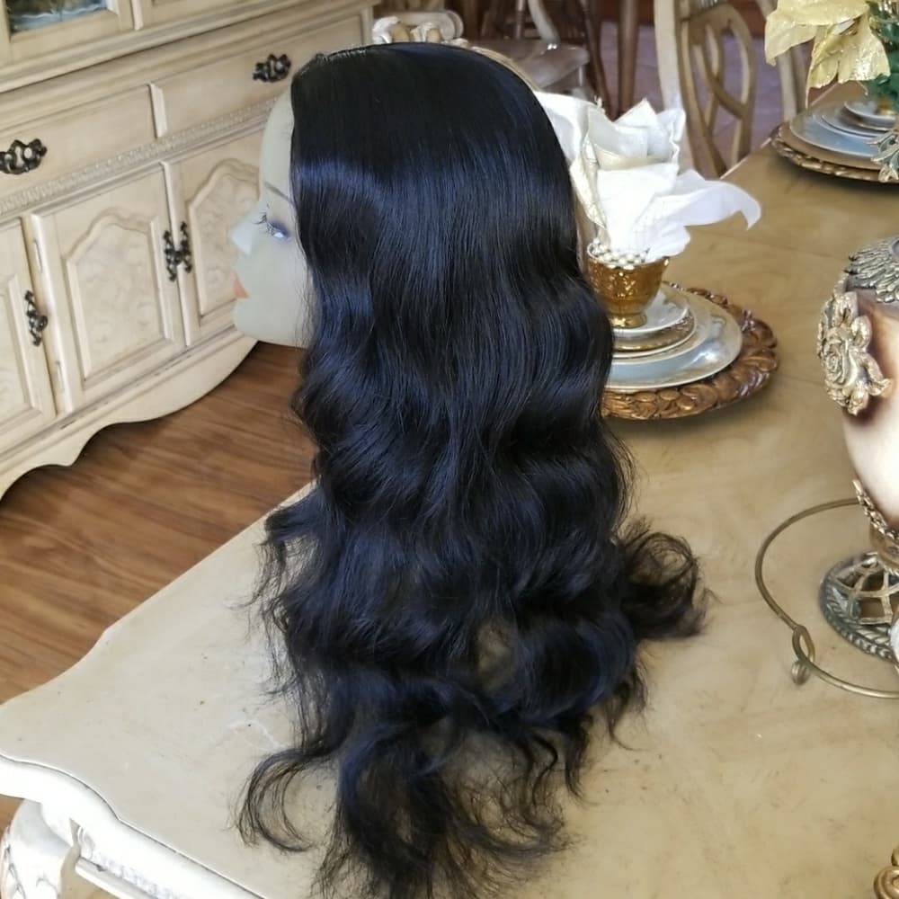Bodywave Black Full Wig 20-22 inches