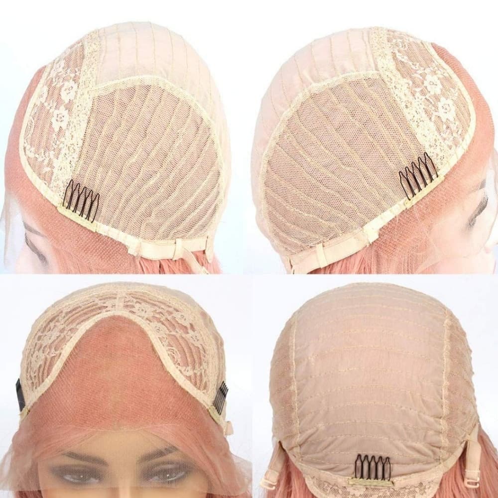 Pink Beauty Lace Front Wig - Thumbnail 3