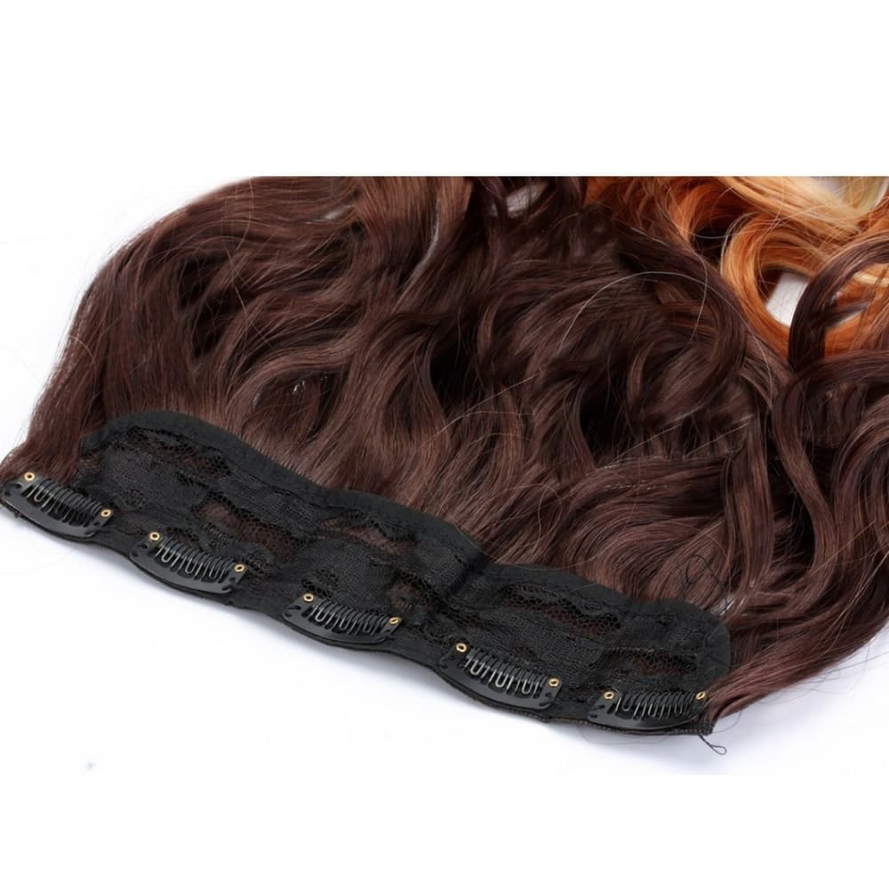 Ombre three tone Brown Red to Blonde - Thumbnail 2