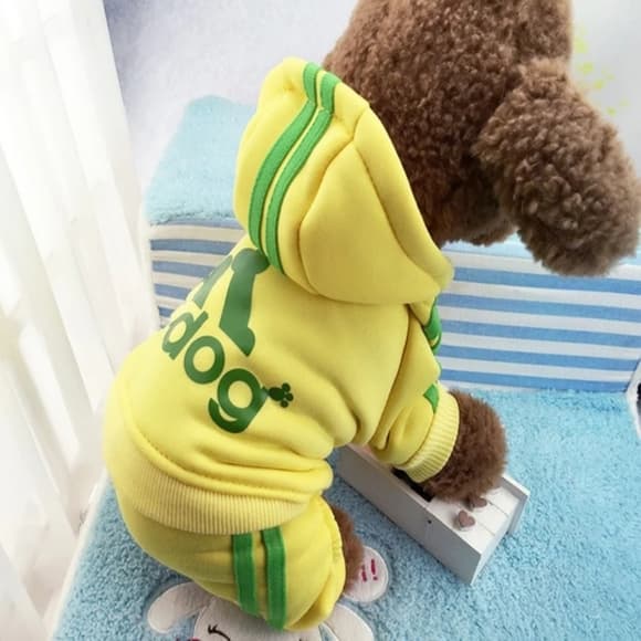 Dogs Hoodies Fleece Warm - Thumbnail 12