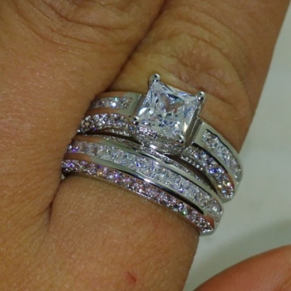White Gold Filled Ring-Pre Order - Thumbnail 2