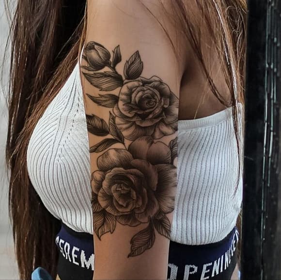 RoselTemporary Tattoo Waterproof - Thumbnail 5