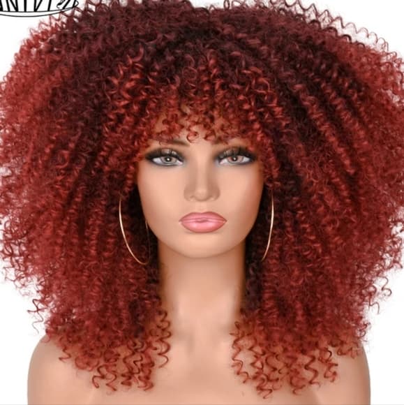 Big Kinky Curly Beauty Full Wig - Thumbnail 2