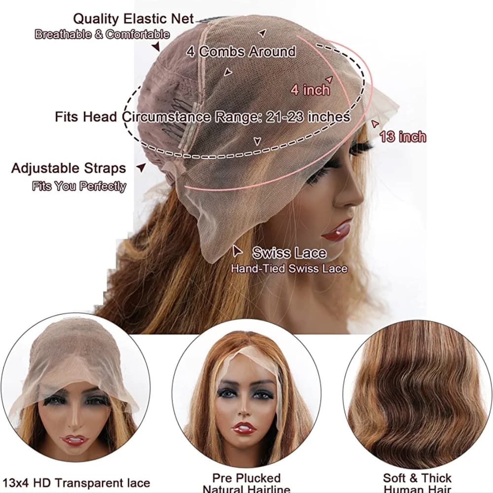 Brazilian Remy Lace Front Wig 26-28 inches!! - Thumbnail 2