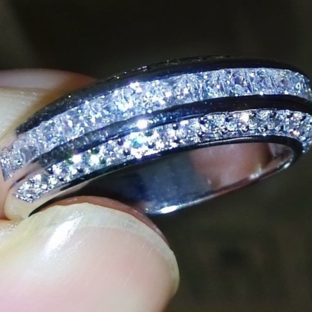 White Gold Filled Ring-Pre Order - Thumbnail 5