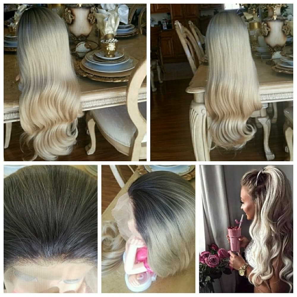 Ombre Blonde Beauty Lace Front Wig