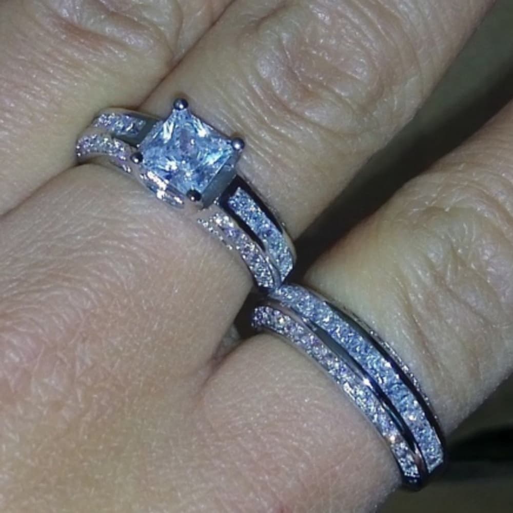 White Gold Filled Ring-Pre Order - Thumbnail 3