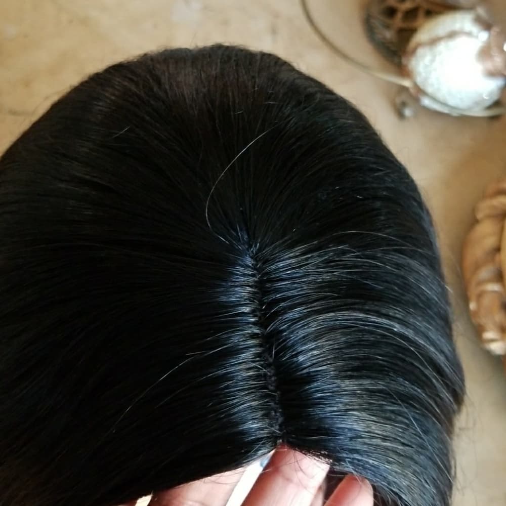 Black Layered Visage Beauty Wig - Thumbnail 4