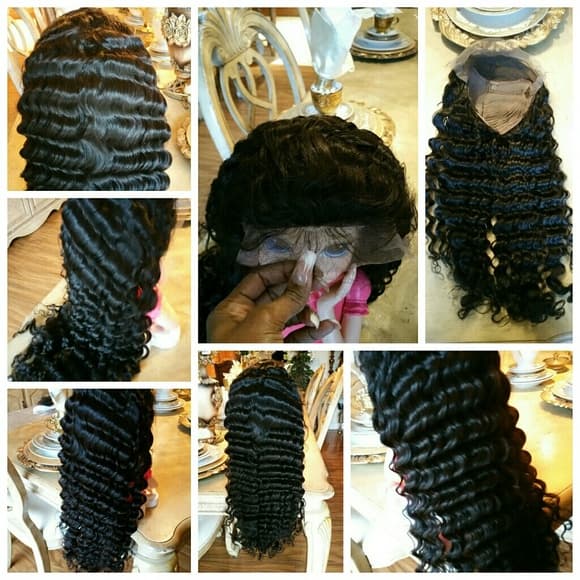 Curly Full Lace Front Wig 20-22 inches!! - Thumbnail 4