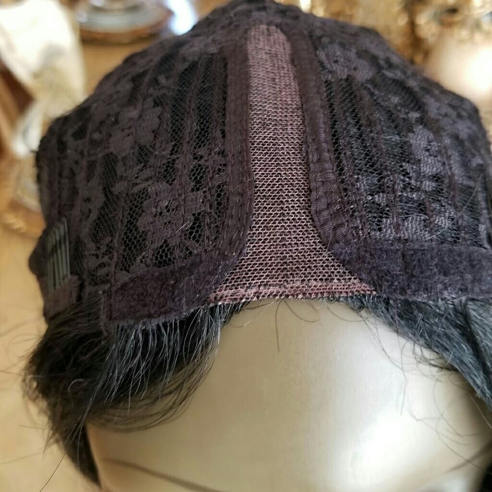 Black Wavy Beauty Wig - Thumbnail 3