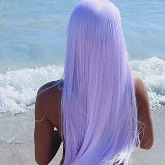 Lilac Beauty LaceFront Wig 22-26 inches!! - Thumbnail 4