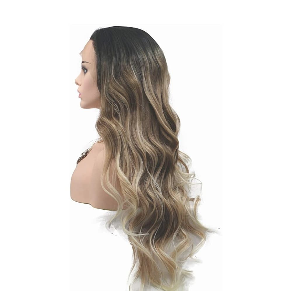 Ombre Blonde Beauty Lace Front Wig - Thumbnail 3