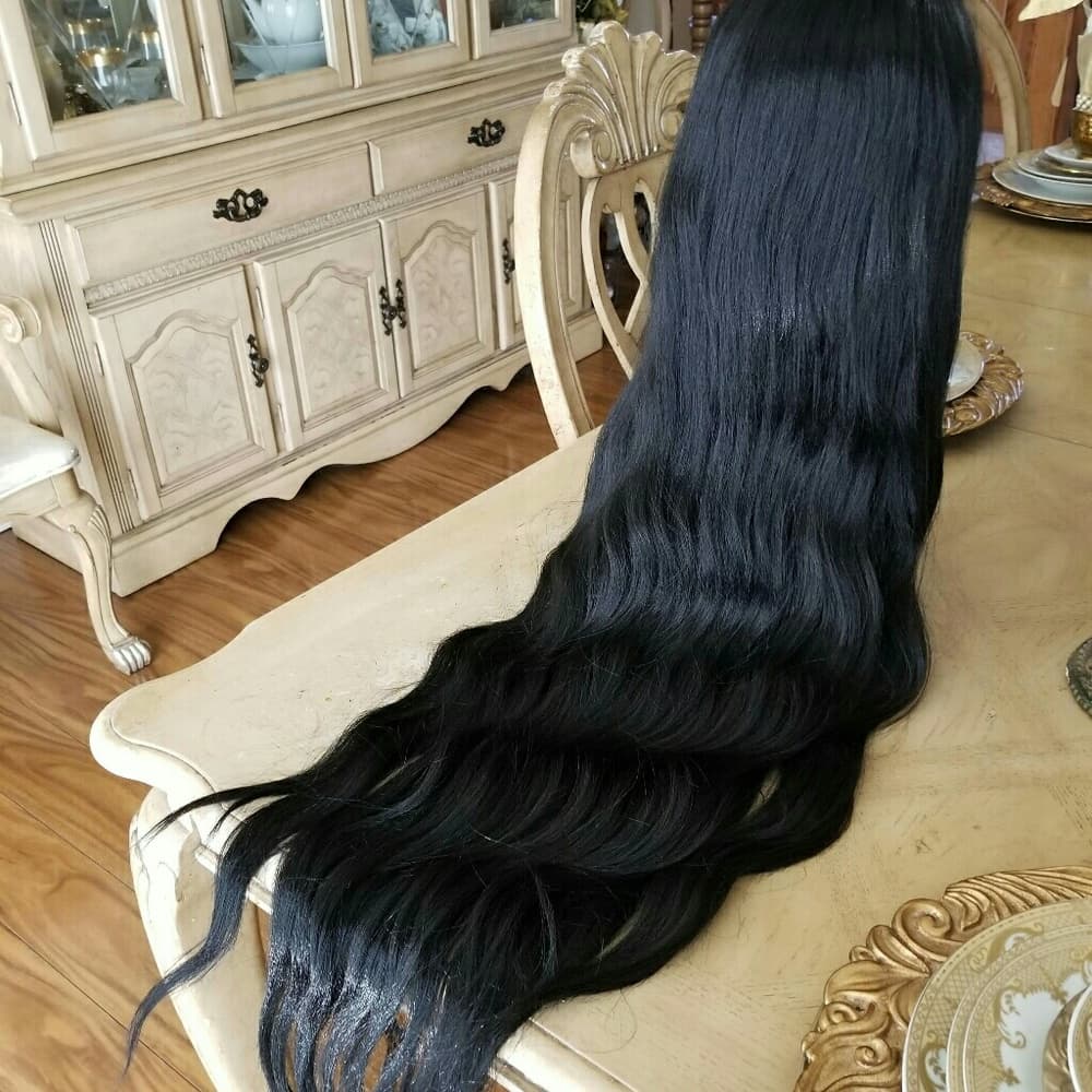 Black Wavy Beauty Wig - Thumbnail 5