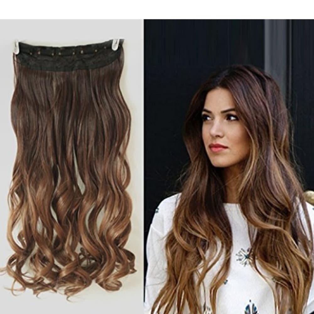 Ombre Blonde Beauty Full Head Clip in Extension - Thumbnail 6