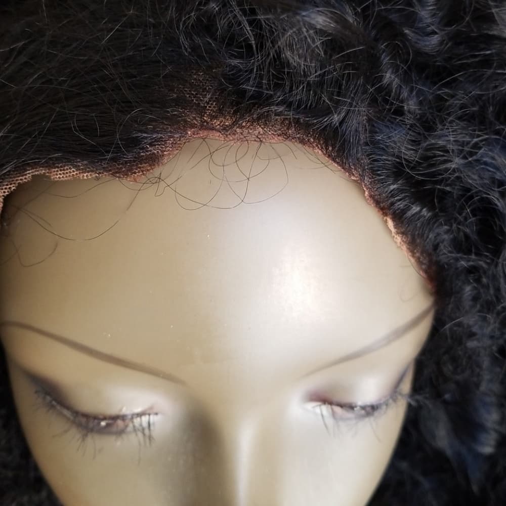 Used Curly Human Hair Blend - Thumbnail 3