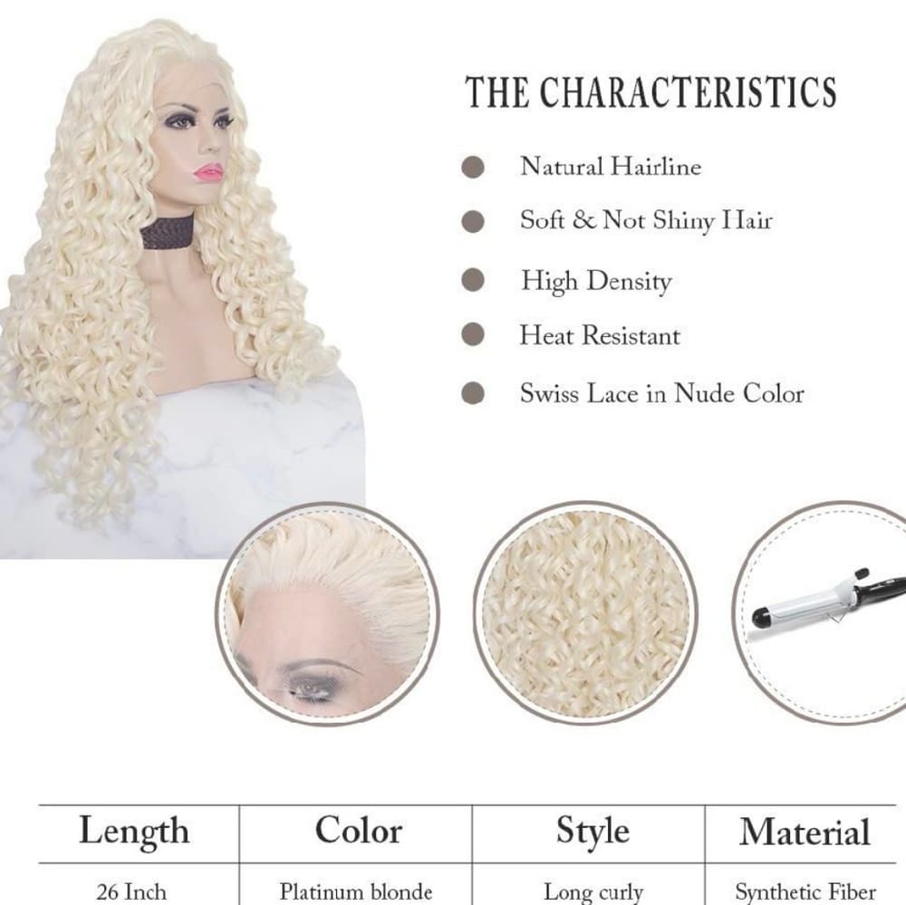 Blonde Beauty Lace Front Wig 22-26 inches!! - Thumbnail 2
