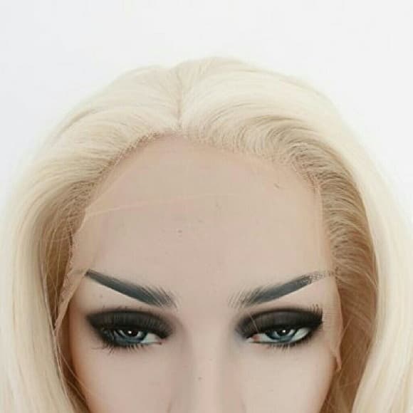 FLASH SALE-Blonde Wavy Beauty Lace Front Wig 24 inches - Thumbnail 2