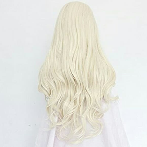 FLASH SALE-Blonde Wavy Beauty Lace Front Wig 24 inches - Thumbnail 3