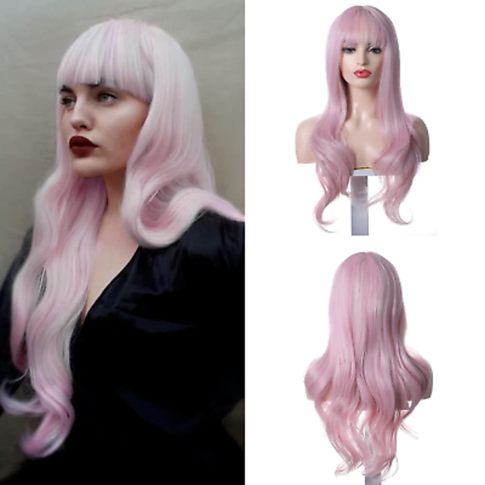 Pink Beauty Full Wig