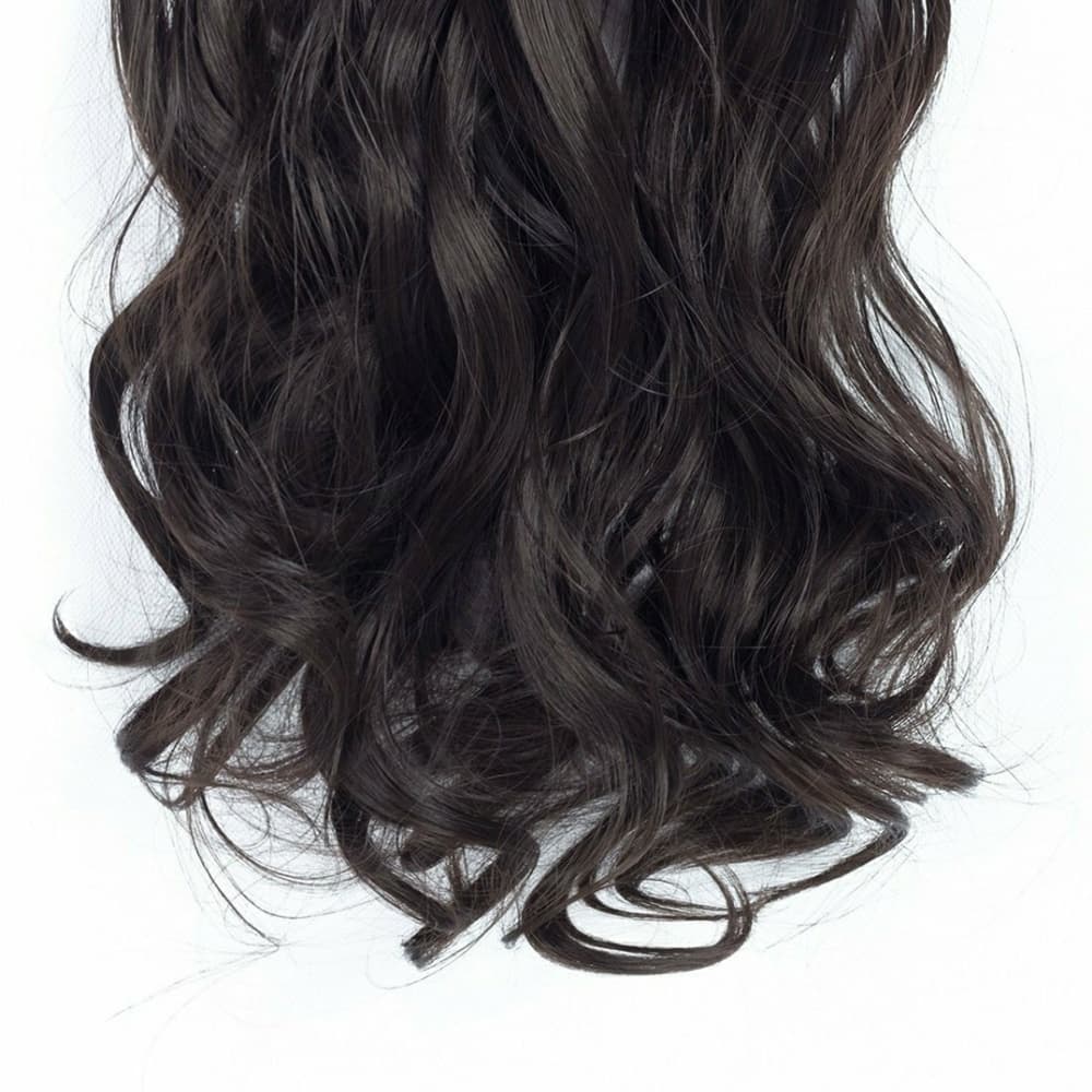 Dark Brown Full Head Clip in Extension