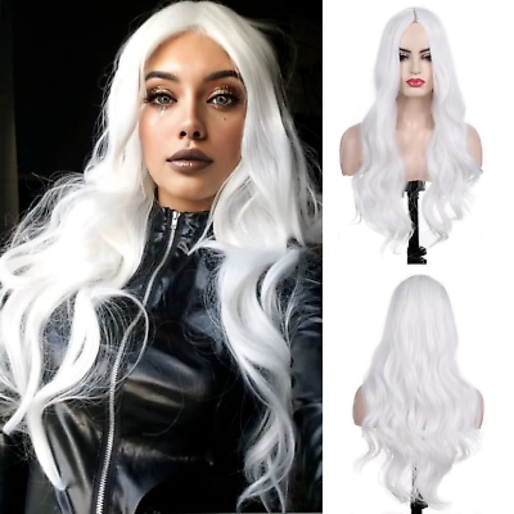 White Beauty Full Wig