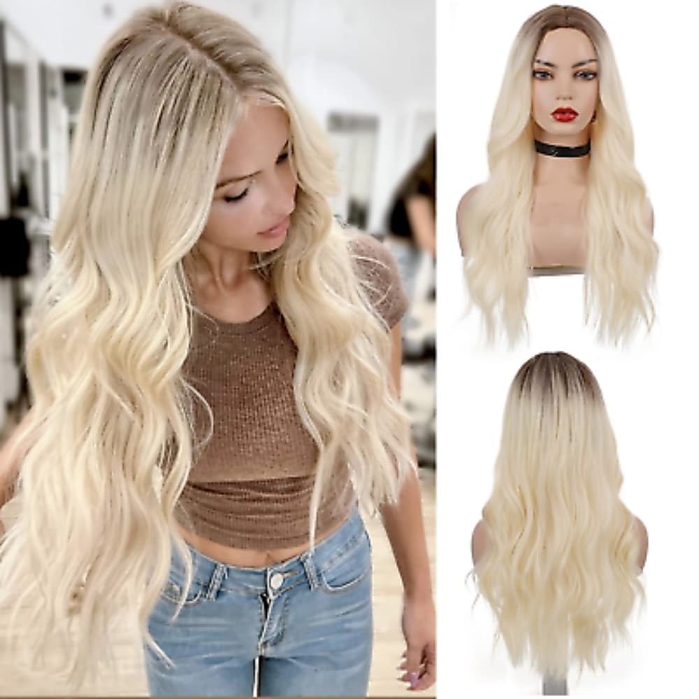 Ombre Blonde Beauty Full Wig