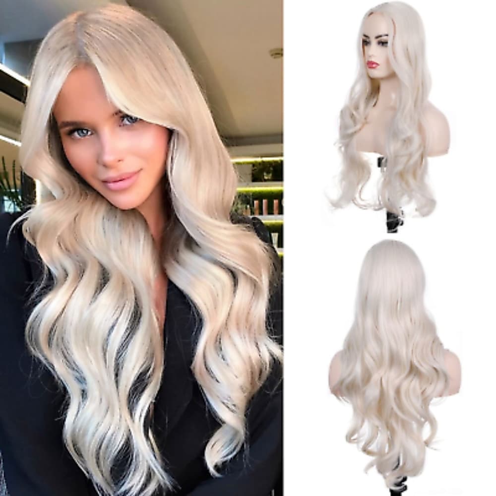 White BlondeBeauty Full Wig