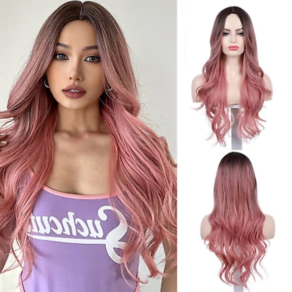 Pink Beauty Full Wig - Thumbnail 2