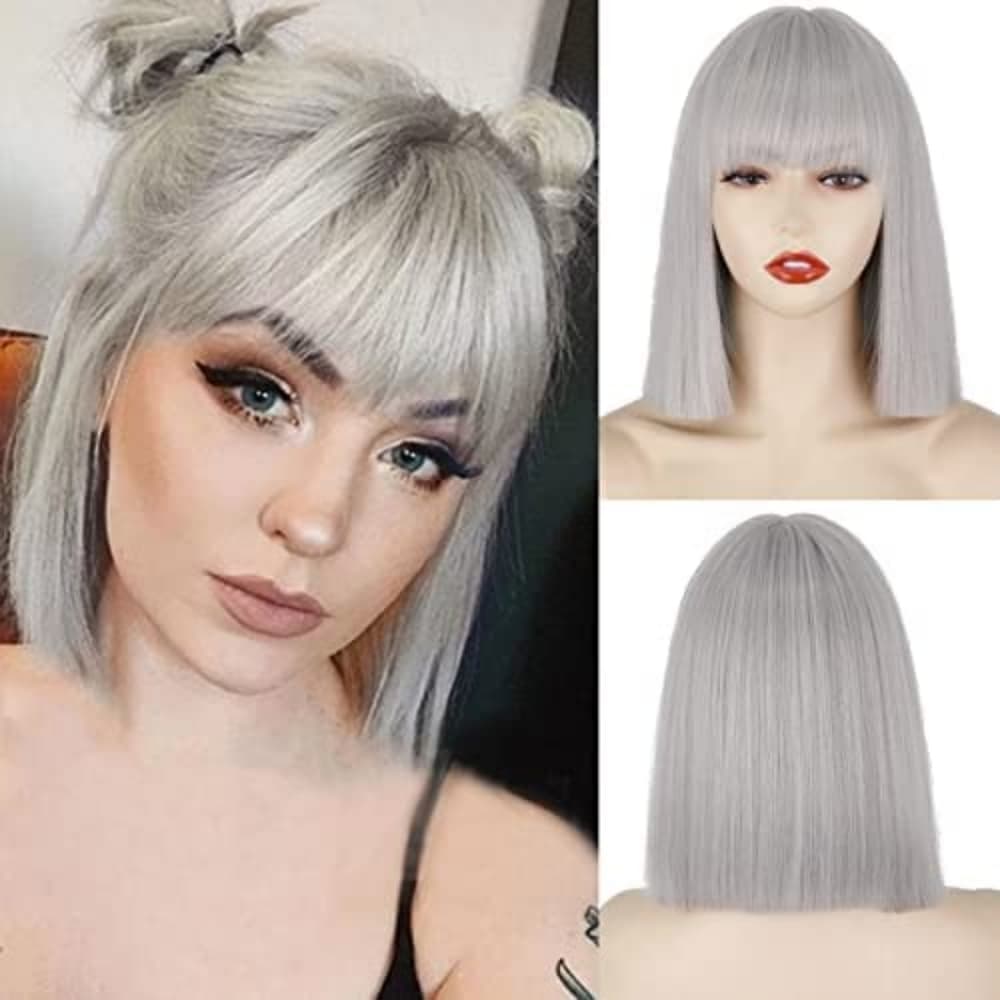 Gray Beauty Full Wig