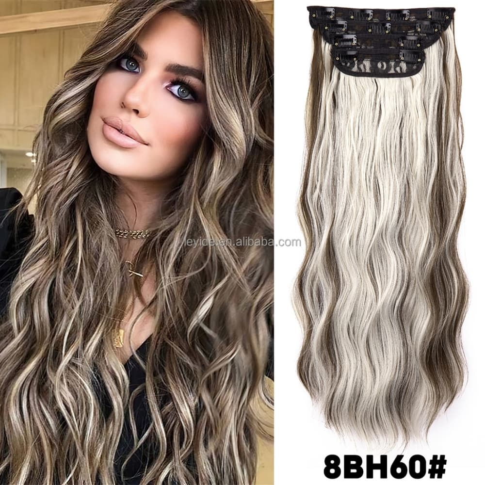 Beautiful Full Head Clip in Extension 20-22 inches
