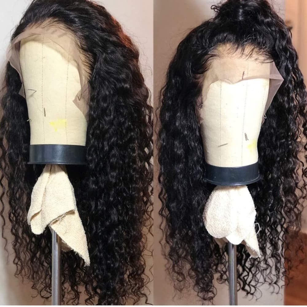 Wavy Curly Beauty Lace Front Wig - Thumbnail 2